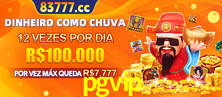 Banner do programa de recompensas Recomende para amigos do pgvip, detalhando os bônus por convidar amigos, com prêmios que chegam a R$288.888.